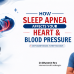 Dr. Bhavesh Roy explaining how obstructive sleep apnea affects your heart and causes high blood pressure.