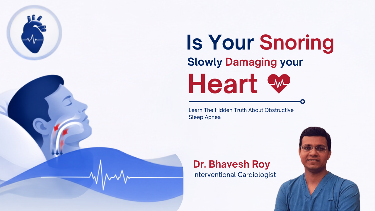 Dr. Bhavesh Roy explains how a sleep study detects obstructive sleep apnea. Discover the hidden heart risks of loud snoring and learn about effective treatments.